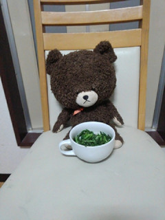 菊菜のニンニク味噌あえ-レシピのメイン写真
