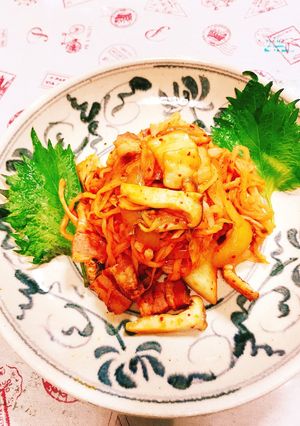 切り干し大根のキムチナポリタン-レシピのメイン写真