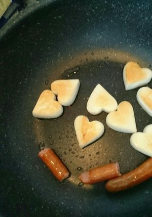 ハートのはんぺん❤お弁当にぴったり！-レシピのメイン写真