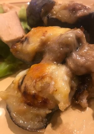 なすの味噌乗せチーズ焼き♡-レシピのメイン写真