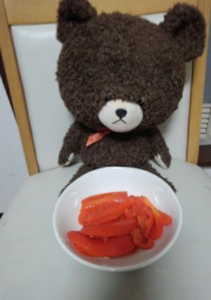 パプリカのオリーブの酢ずけ！-レシピのメイン写真