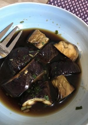 レンジで簡単！なすの中華ダレがけ-レシピのメイン写真