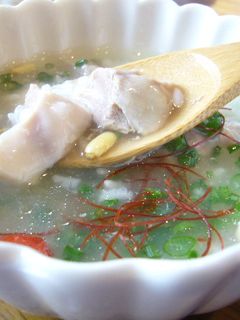 簡単感激!胃に優しい参鶏湯・サムゲタン粥-レシピのメイン写真