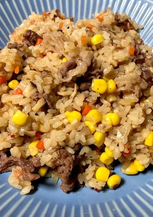 牛肉コーンピラフ-レシピのメイン写真
