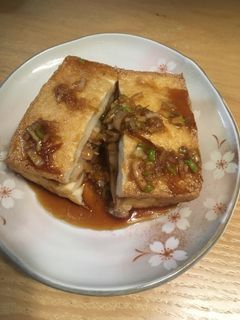 厚揚げの納豆チーズはさみ焼き-レシピのメイン写真