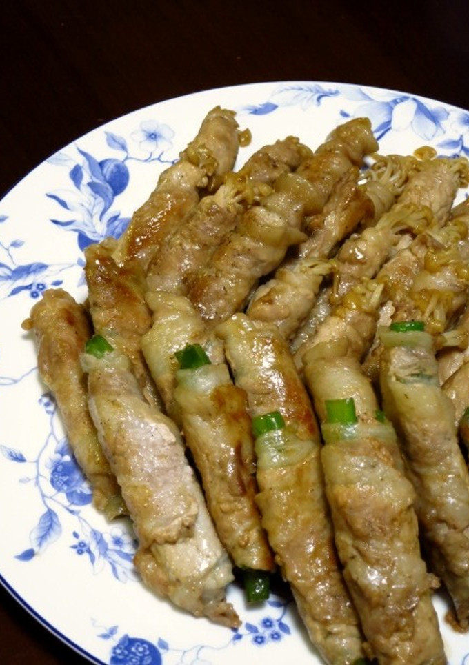 我が家の減塩　肉巻き-レシピのメイン写真