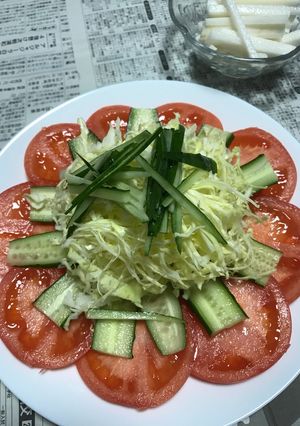 おもてなし☆サラダの盛付け方-レシピのメイン写真