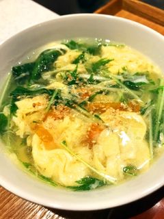 ふわふわ卵スープ ザ残り物野菜-レシピのメイン写真