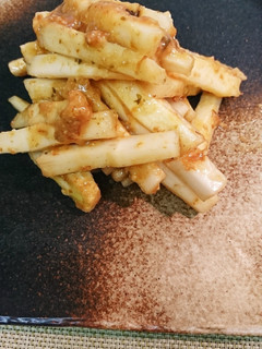 山ウド酢味噌練り梅和え-レシピのメイン写真