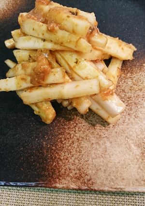 山ウド酢味噌練り梅和え-レシピのメイン写真