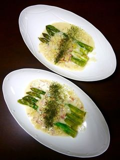 簡単!アスパラのポテトクリーム煮-レシピのメイン写真