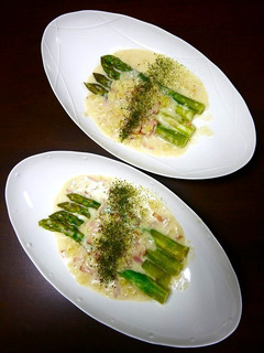 簡単!アスパラのポテトクリーム煮-レシピのメイン写真