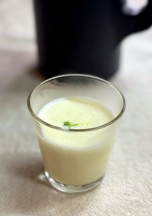 自動調理！レコルトで枝豆のポタージュ-レシピのメイン写真