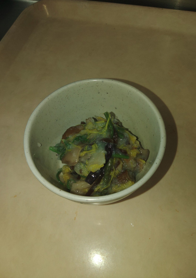 菊とすだちおろしの和え物-レシピのメイン写真