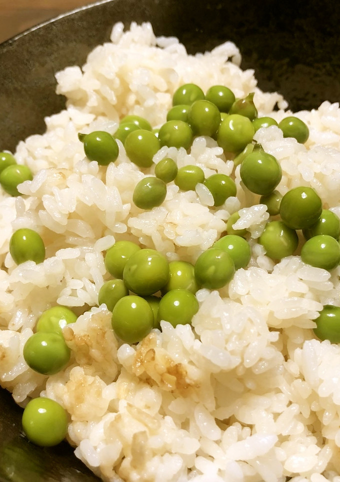 後乗せで食感も楽しむ◎春の本格豆ご飯◎-レシピのメイン写真
