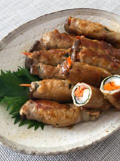 さっぱり甘辛♪エリンギの豚しそ照り焼き☆-レシピのメイン写真