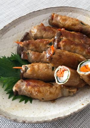 さっぱり甘辛♪エリンギの豚しそ照り焼き☆-レシピのメイン写真
