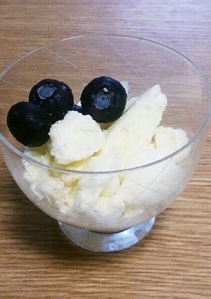 材料3つで簡単ギリシャヨーグルトアイス-レシピのメイン写真