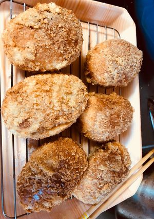簡単カレーパン（カレーリメイク ）-レシピのメイン写真