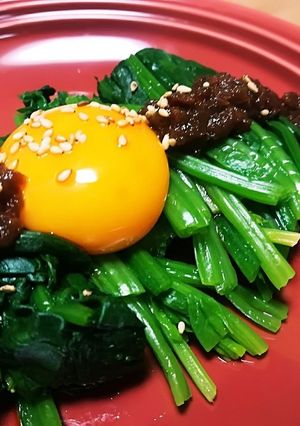 ほうれん草のXO醤和え-レシピのメイン写真