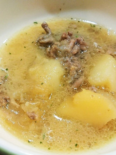 残りものの肉じゃが 具だくさんスープ-レシピのメイン写真