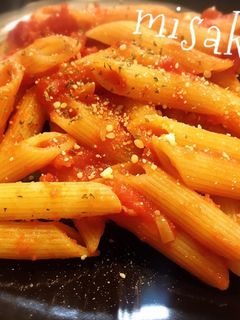 我が家流☆ペンネアラビアータ☆-レシピのメイン写真