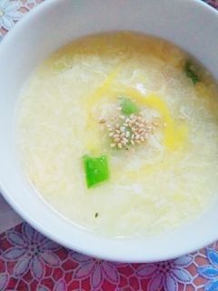 卵ふわふわ!簡単スープ♪-レシピのメイン写真
