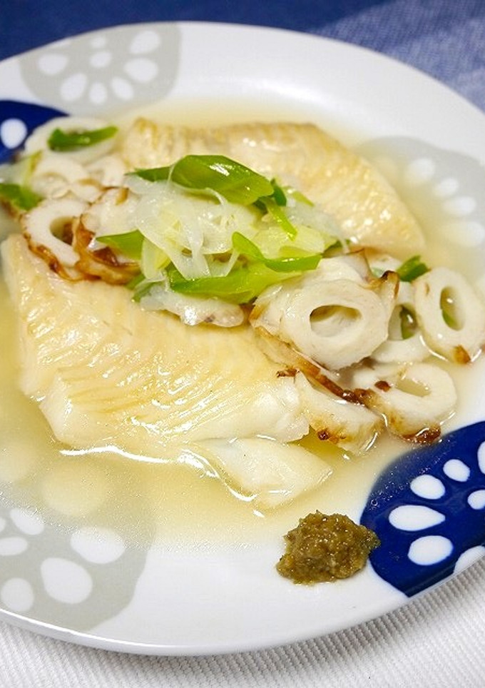 簡単！かれいと竹輪の出汁煮-レシピのメイン写真