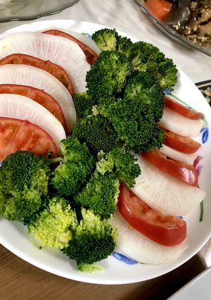 超ヘルシー！ 大根とトマトのカプレーゼ風-レシピのメイン写真