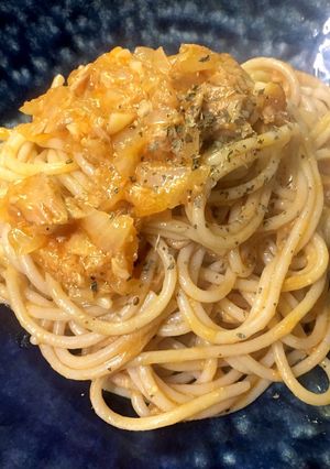 ツナトマパスタ-レシピのメイン写真