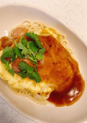あんかけパスタ 名古屋めし-レシピのメイン写真