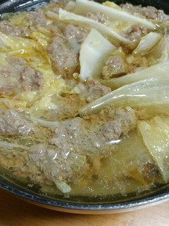 ☆白菜とひき肉の牛肉スープ☆-レシピのメイン写真