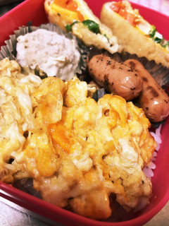 お弁当に♡朝ごはんに♡簡単マヨたま丼-レシピのメイン写真
