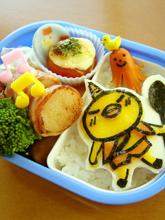 子鬼☆キスケ弁当(キャラ弁)-レシピのメイン写真