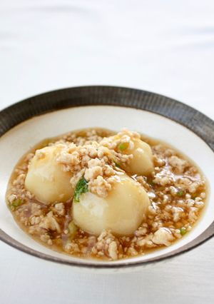母の好きな【かぶのそぼろ煮】-レシピのメイン写真