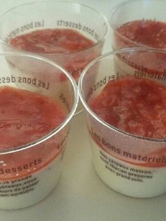 苺豆乳プリン♡-レシピのメイン写真