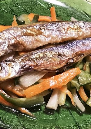 作り置き♡野菜たっぷり♡ししゃものマリネ-レシピのメイン写真