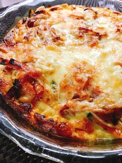 簡単ヘルシーかぼちゃの皮なしキッシュ-レシピのメイン写真