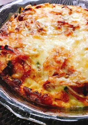 簡単ヘルシーかぼちゃの皮なしキッシュ-レシピのメイン写真
