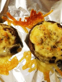 でっかい椎茸の軸入りチーズ焼き-レシピのメイン写真