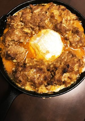 トロうま！チーズフォンデュバーグ-レシピのメイン写真