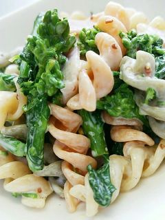 菜の花とマカロニのサラダ-レシピのメイン写真