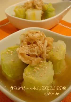 ちょっとおしゃれに♔白菜のおひたし-レシピのメイン写真