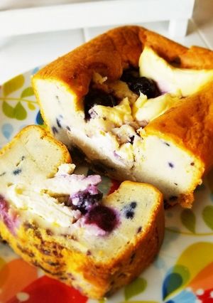 ｸﾘｰﾑﾁｰｽﾞのしっとりパウンドケーキ-レシピのメイン写真