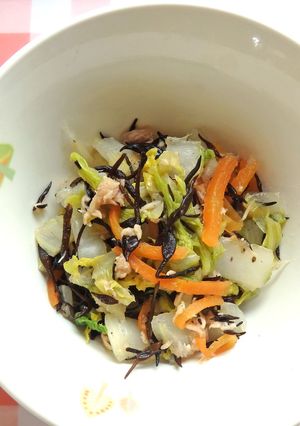 白菜のサラダ 給食-レシピのメイン写真