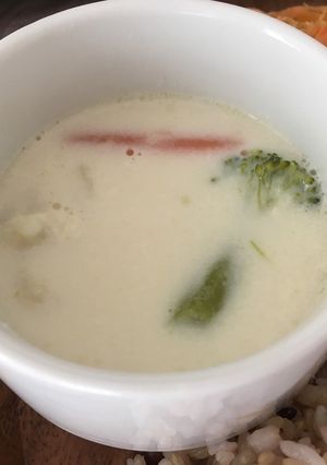 まな板要らず★冷凍洋風野菜でシチュー風-レシピのメイン写真