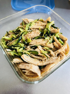 簡単!塩麹で棒棒鶏風-レシピのメイン写真