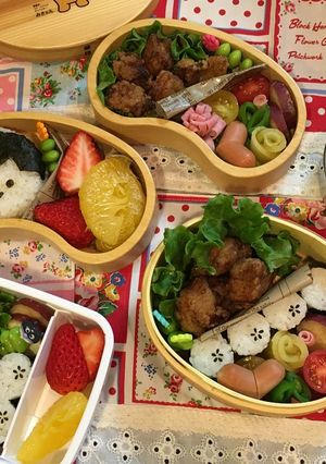 平成30年3月5日 遠足のお弁当 唐揚げ-レシピのメイン写真