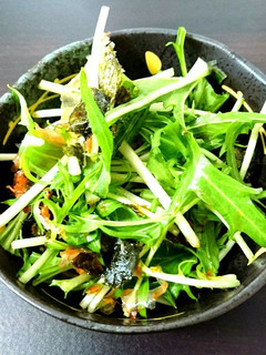 モリモリ食べられる☆水菜のサラダ-レシピのメイン写真