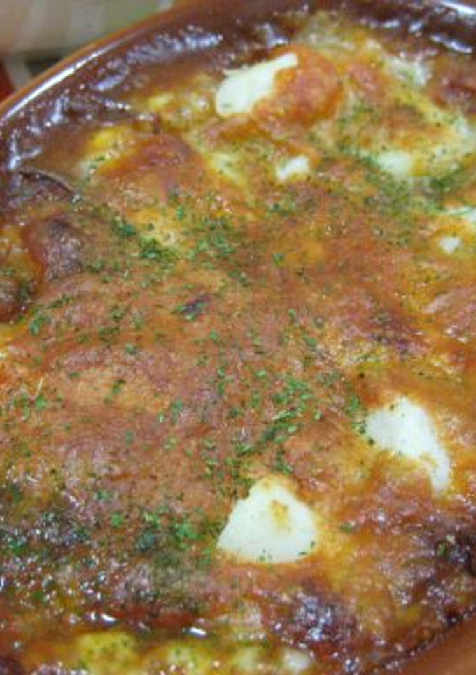 餅を洋風アレンジ！　ミートソース焼き-レシピのメイン写真